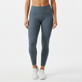 Diamond Weave Jacquard Long Legging - Space Grey