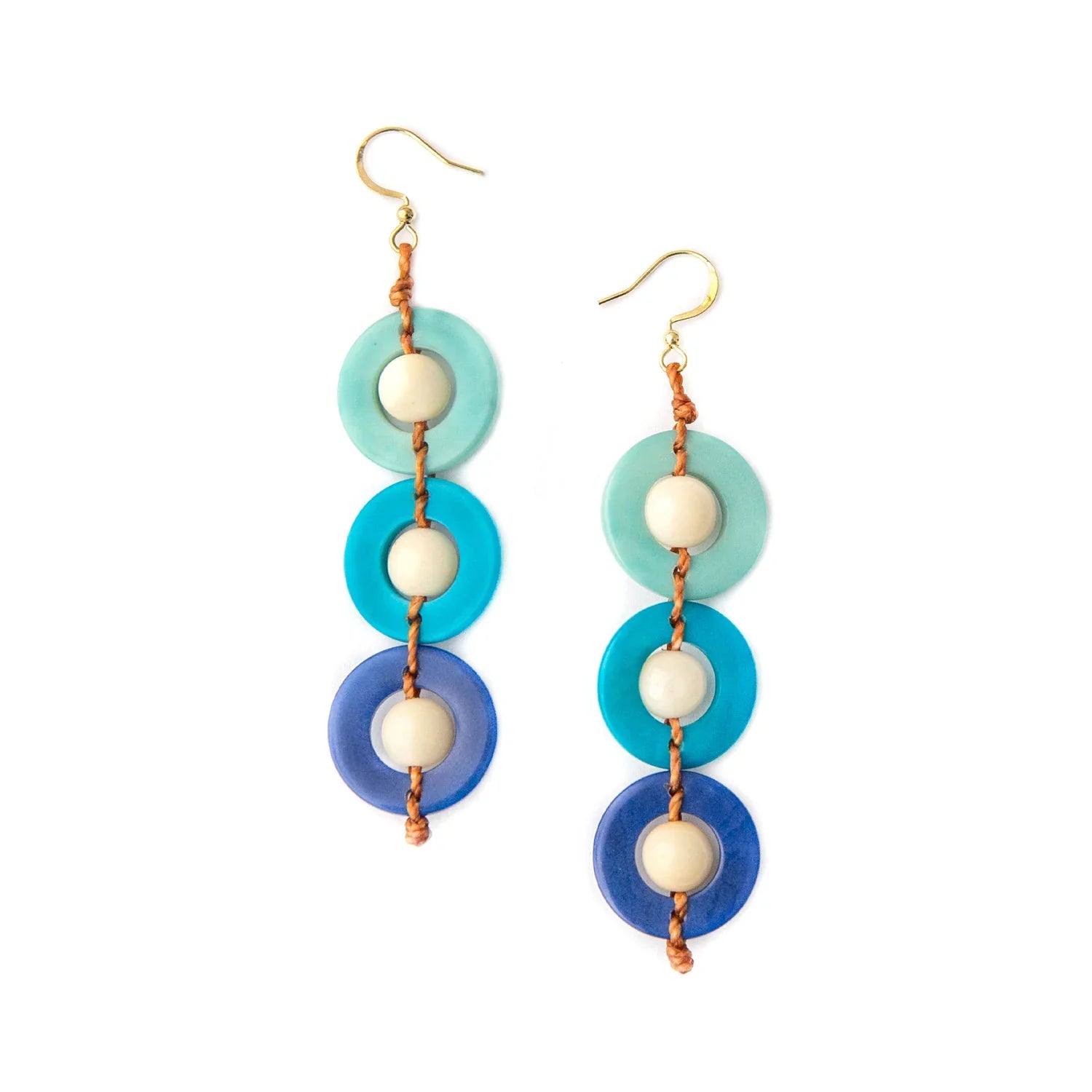 Tagua Frida Drop Earrings
