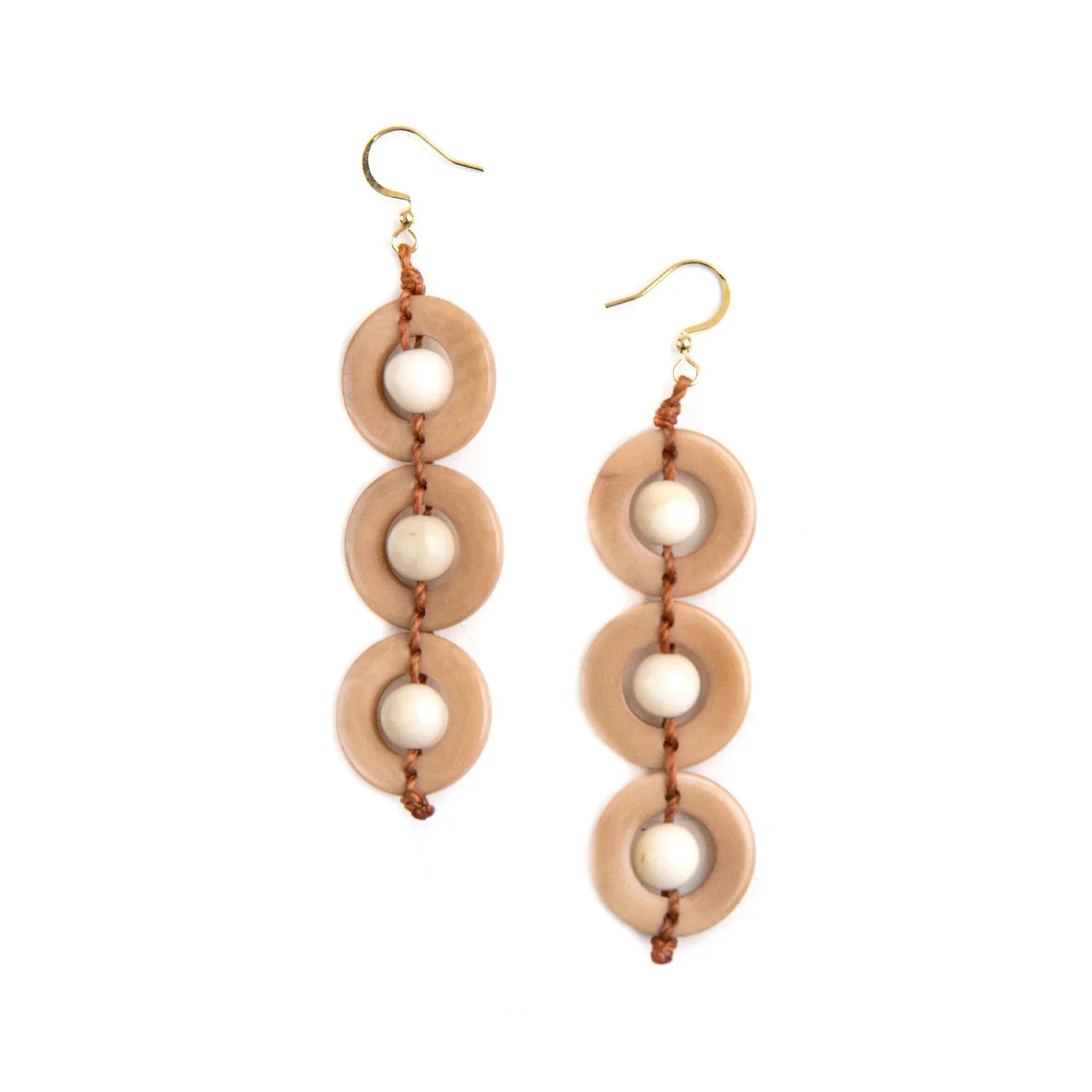 Tagua Frida Drop Earrings