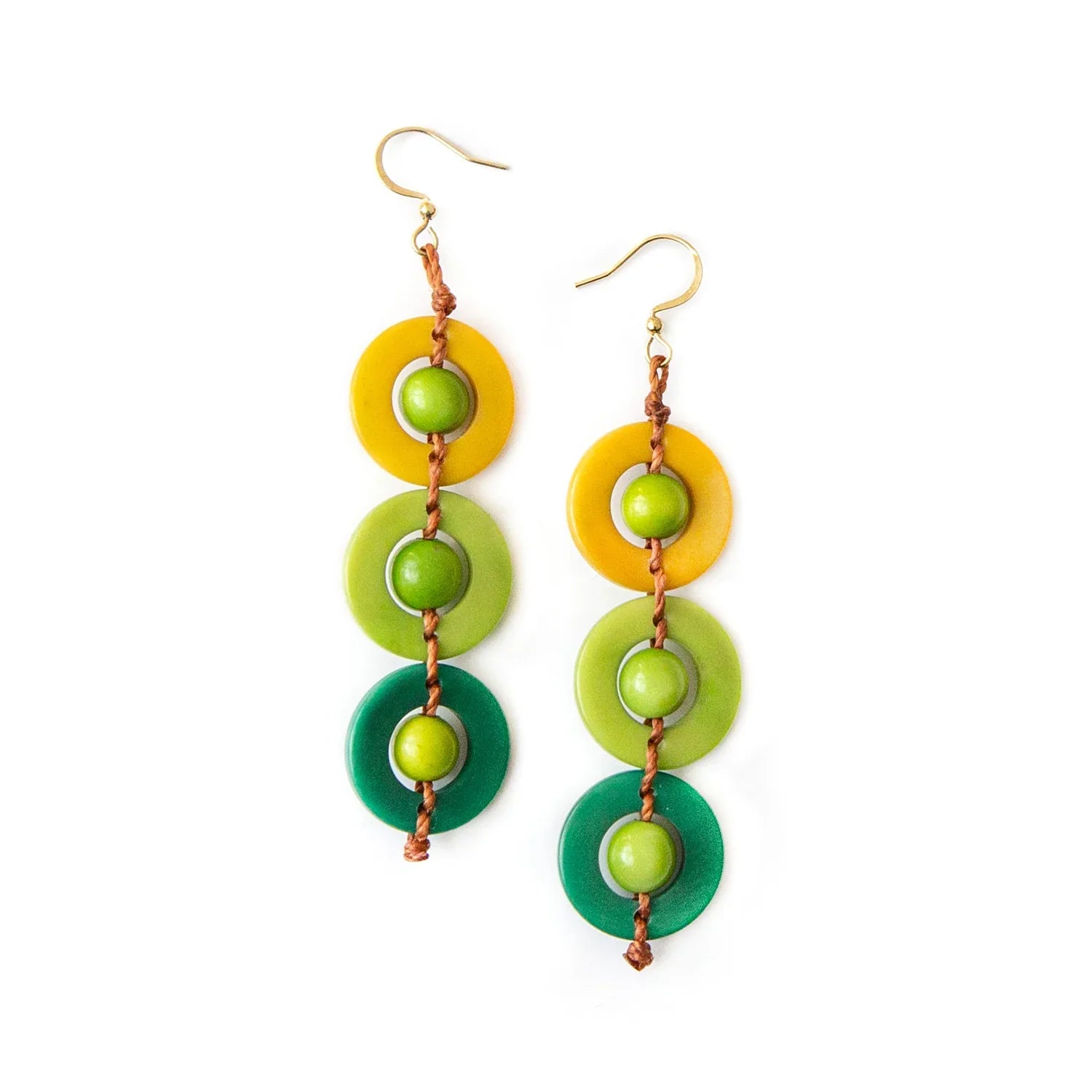 Tagua Frida Drop Earrings
