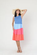 Summer Color Block Dress