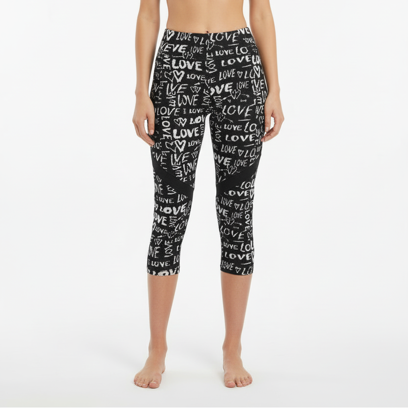 Love Capri Legging - Black