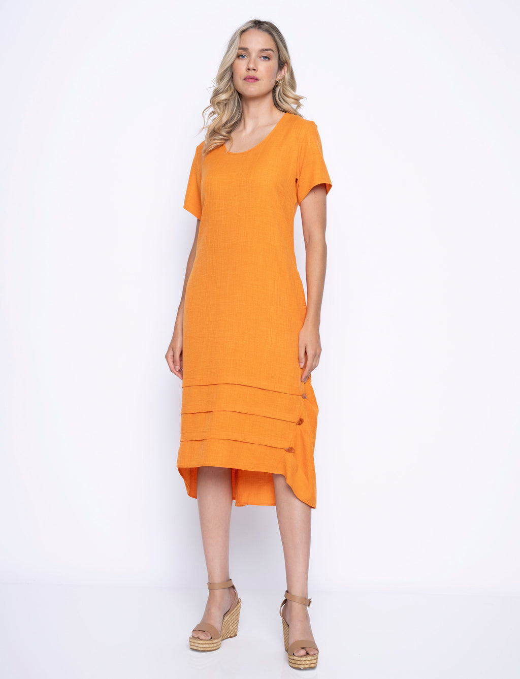 Picadilly Maggy Hi-Lo Midi Dress