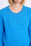 Sequin Embellished Knit Sweater