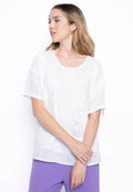 Embroidered Flowy Blouse