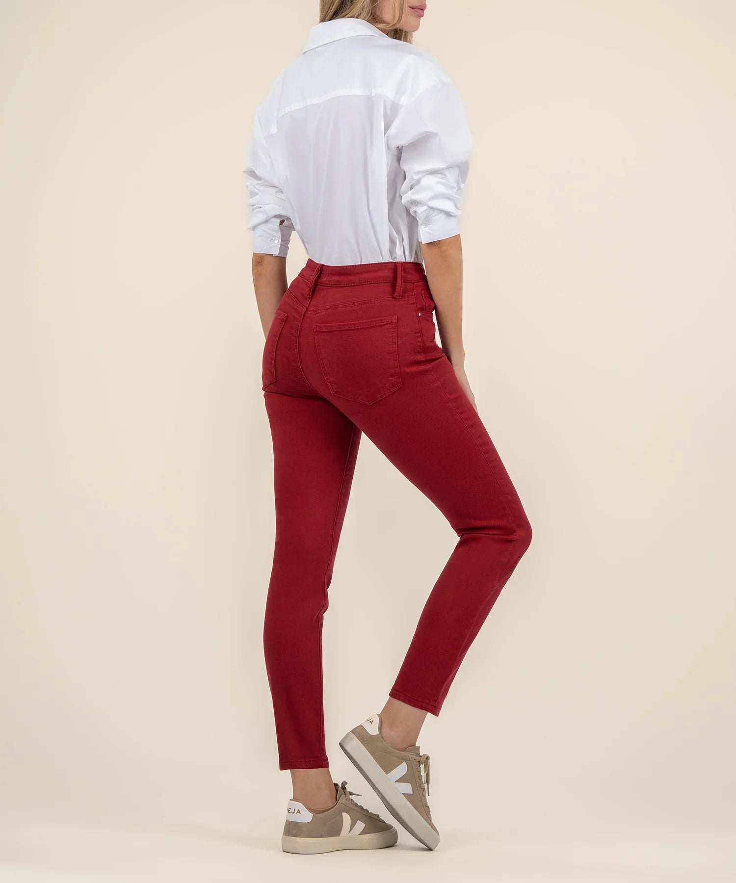 Charlize High Rise Cigarette Leg Pants