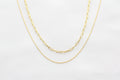 Dainty Double Chain Necklace