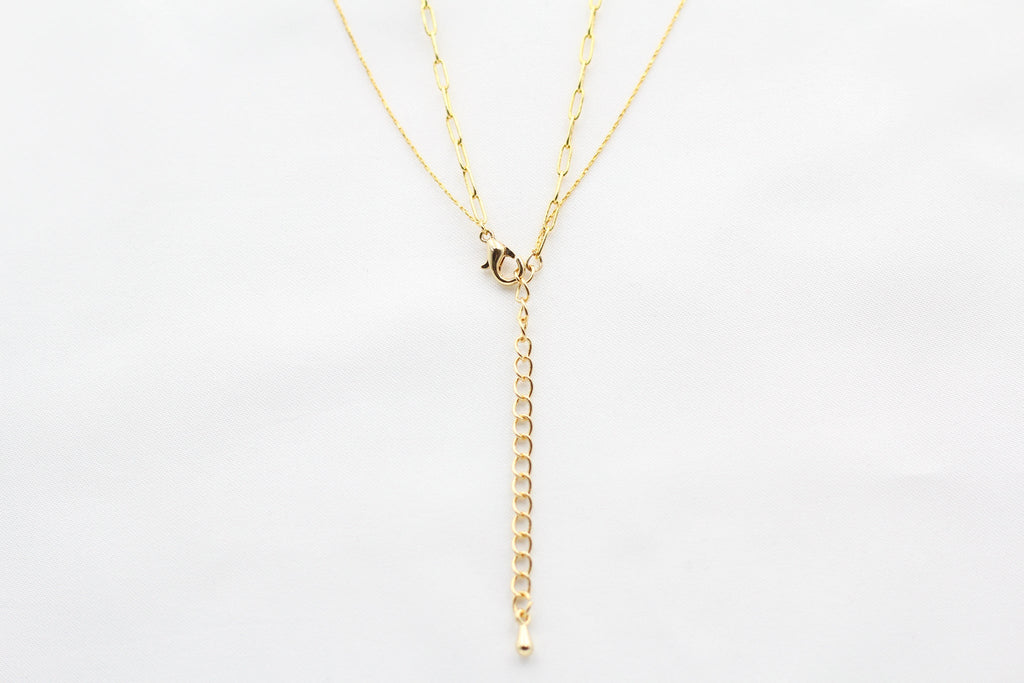 Dainty Double Chain Necklace