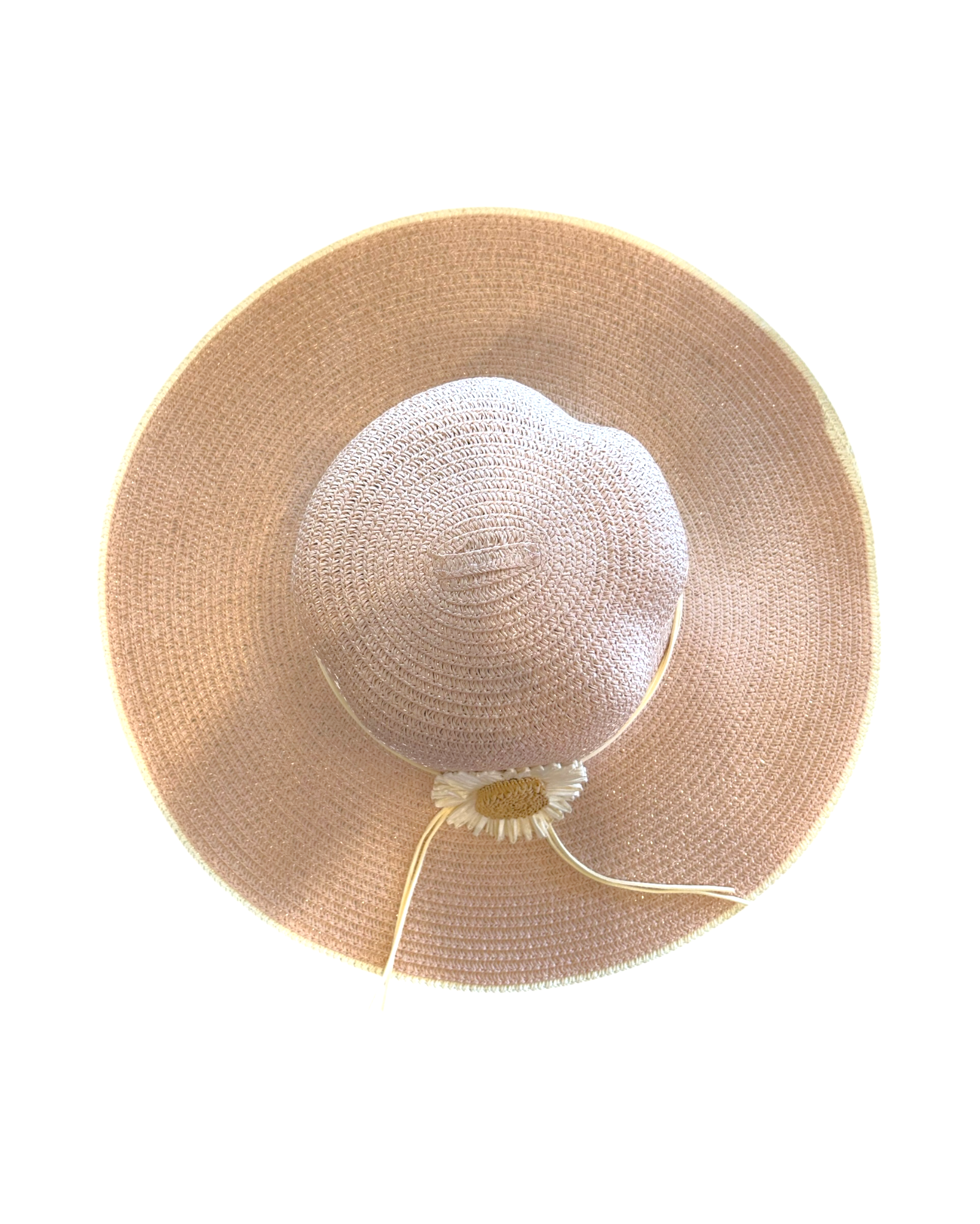 Women's 4" Brim Sun Hat With Sunflower