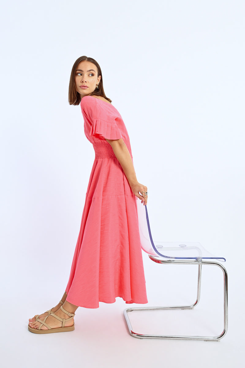 Pretty In Pink Maxi Dress