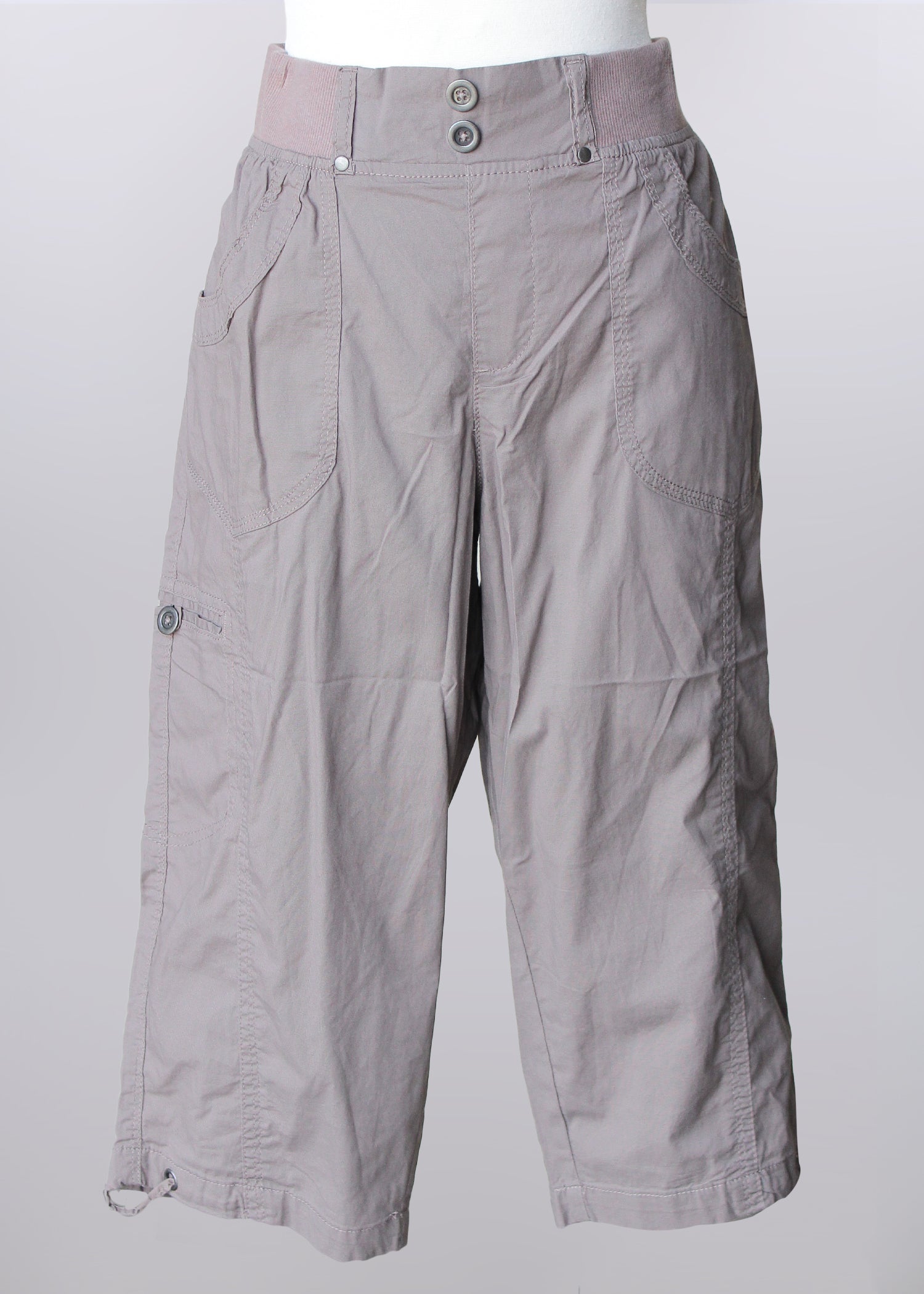 Cargo Capri Pants