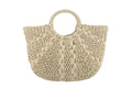 Ladies Natural Straw Handbag