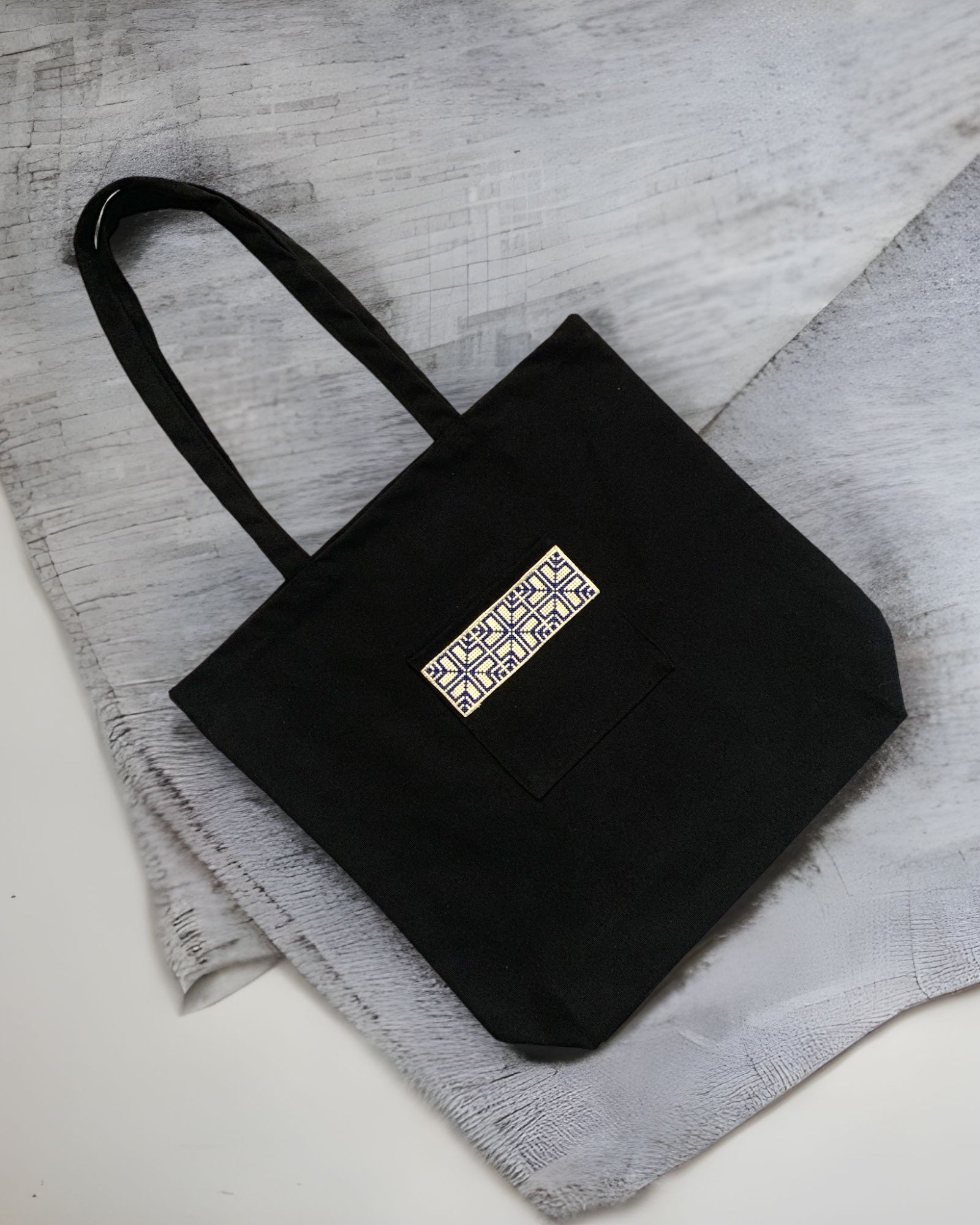 Tatreez Fabric Tote Bag