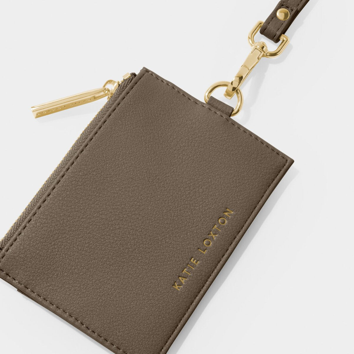 Ashley Cardholder with Strap - Mink