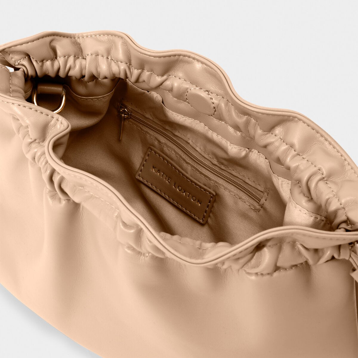 Hailey Crossbody Clutch - Soft Tan